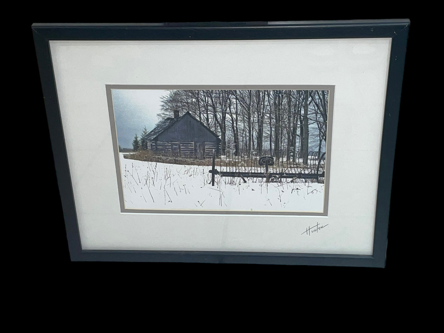 2008 Homestead Framed Photograph by David F. Hunter