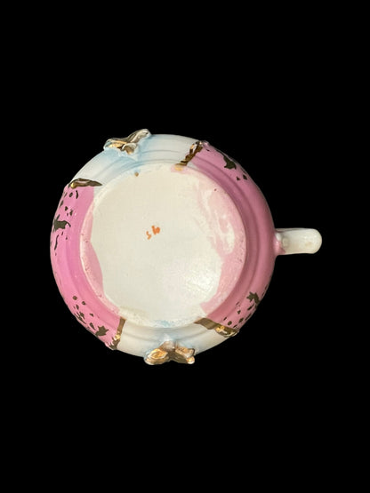 Pink Cup and Saucer Set