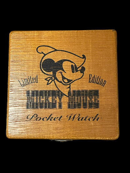 Vintage Rodeo Mickey Pocket Watch Limited Edition ♯00902 (New)