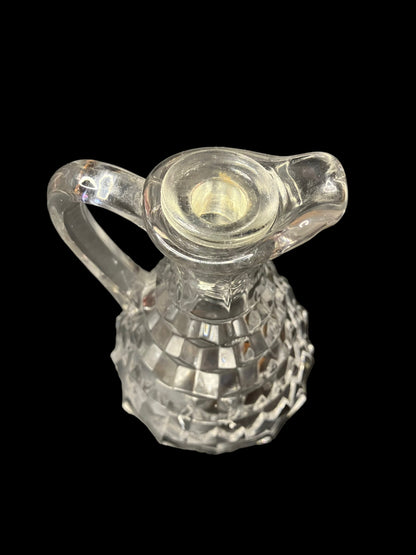 Crystal Oil or Vinegar Cruet