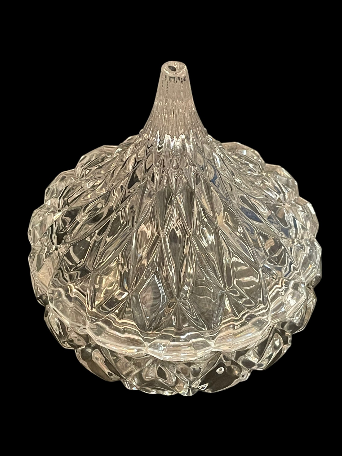 Hershey Kisses Crystal Covered Candy Dish: Sweet Delight in Sparkling Elegance