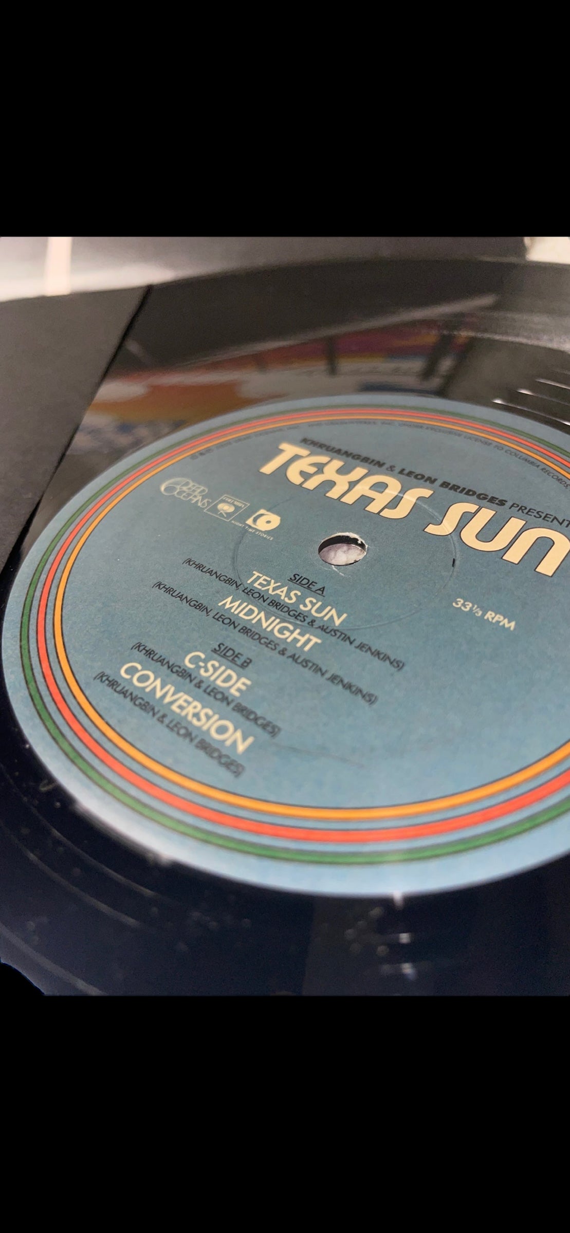 Vintage Texas Sun Record