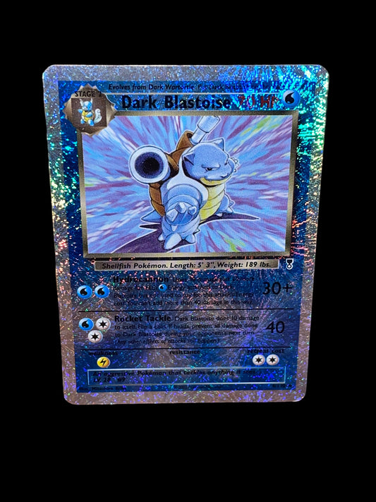 Dark Blastoise #4 Reverse Holo 2002 Legendary Collection Graded MINT+ 9.5