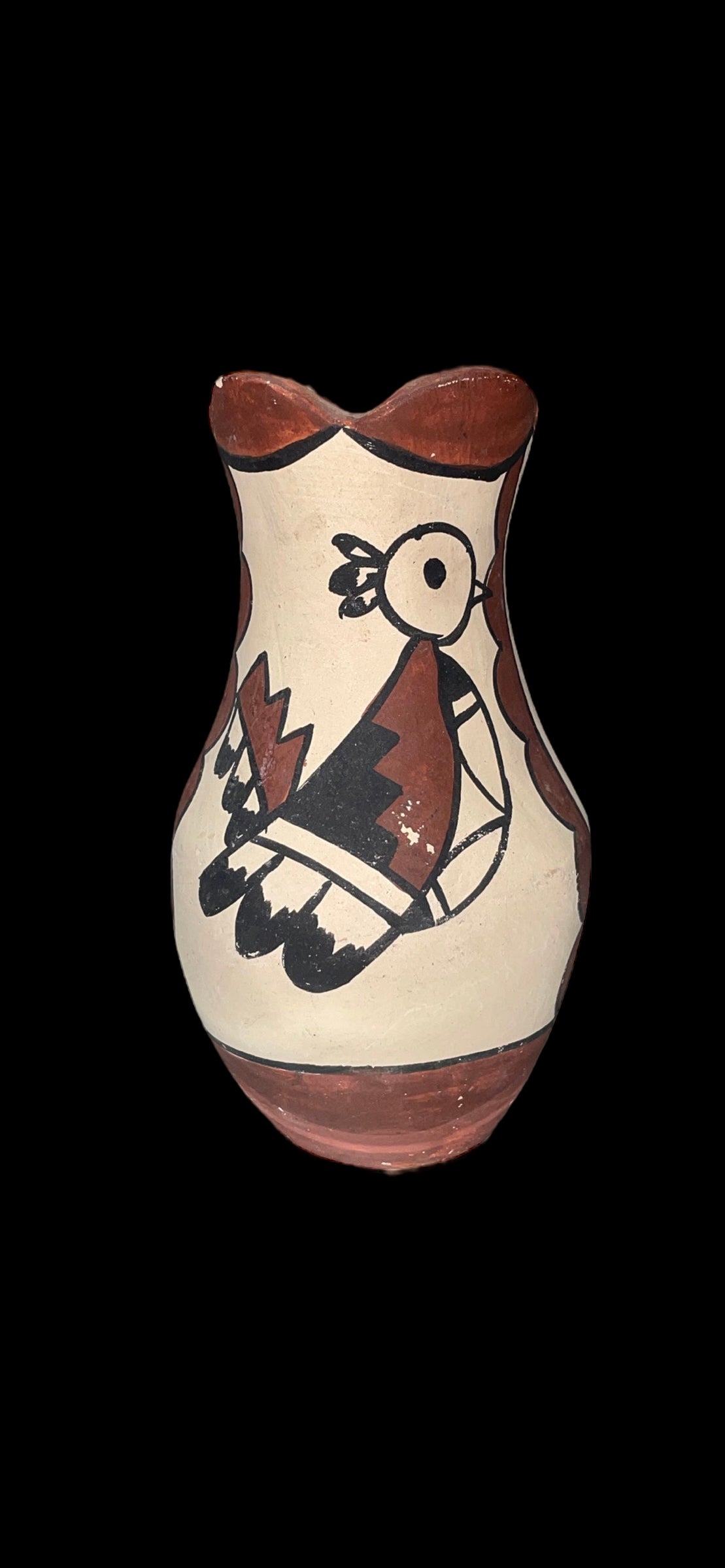 Vintage Native American Handmade Pottery Vase