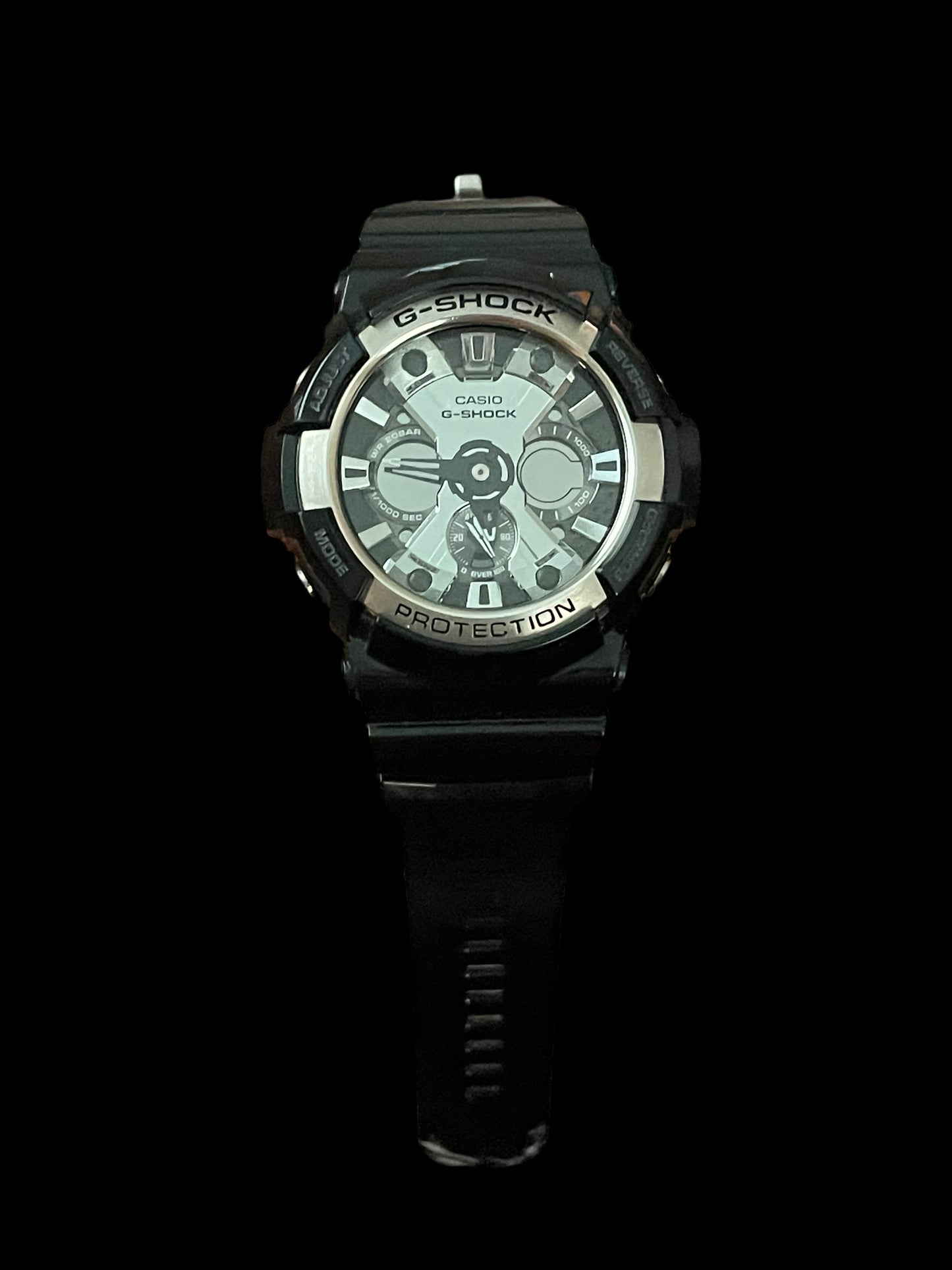 Black Casio G-Shock Anti-Magnetic Watch GA200BW-1A