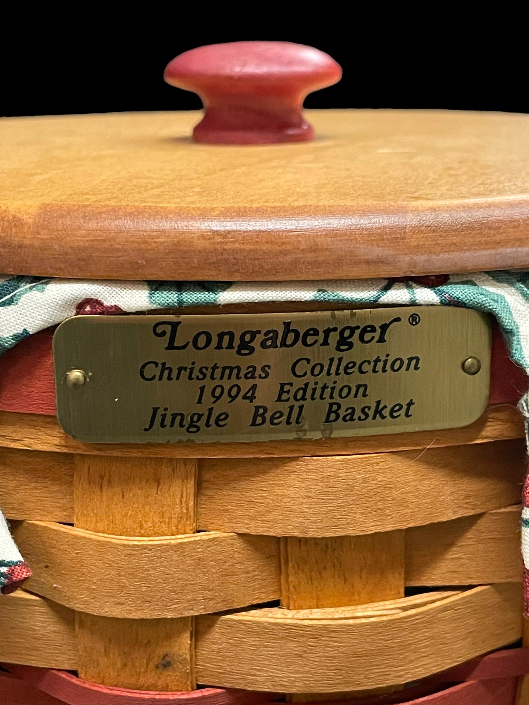 Longaberger Christmas Collection 1994 Edition 