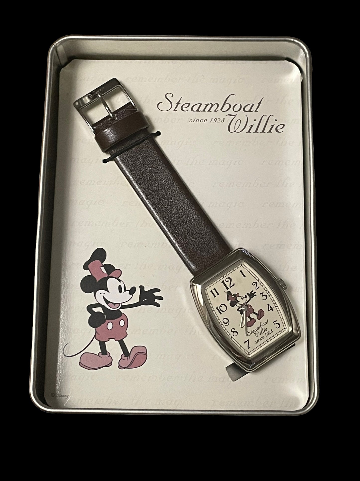 Disney's Steamboat Willie Mickey Mouse Watch