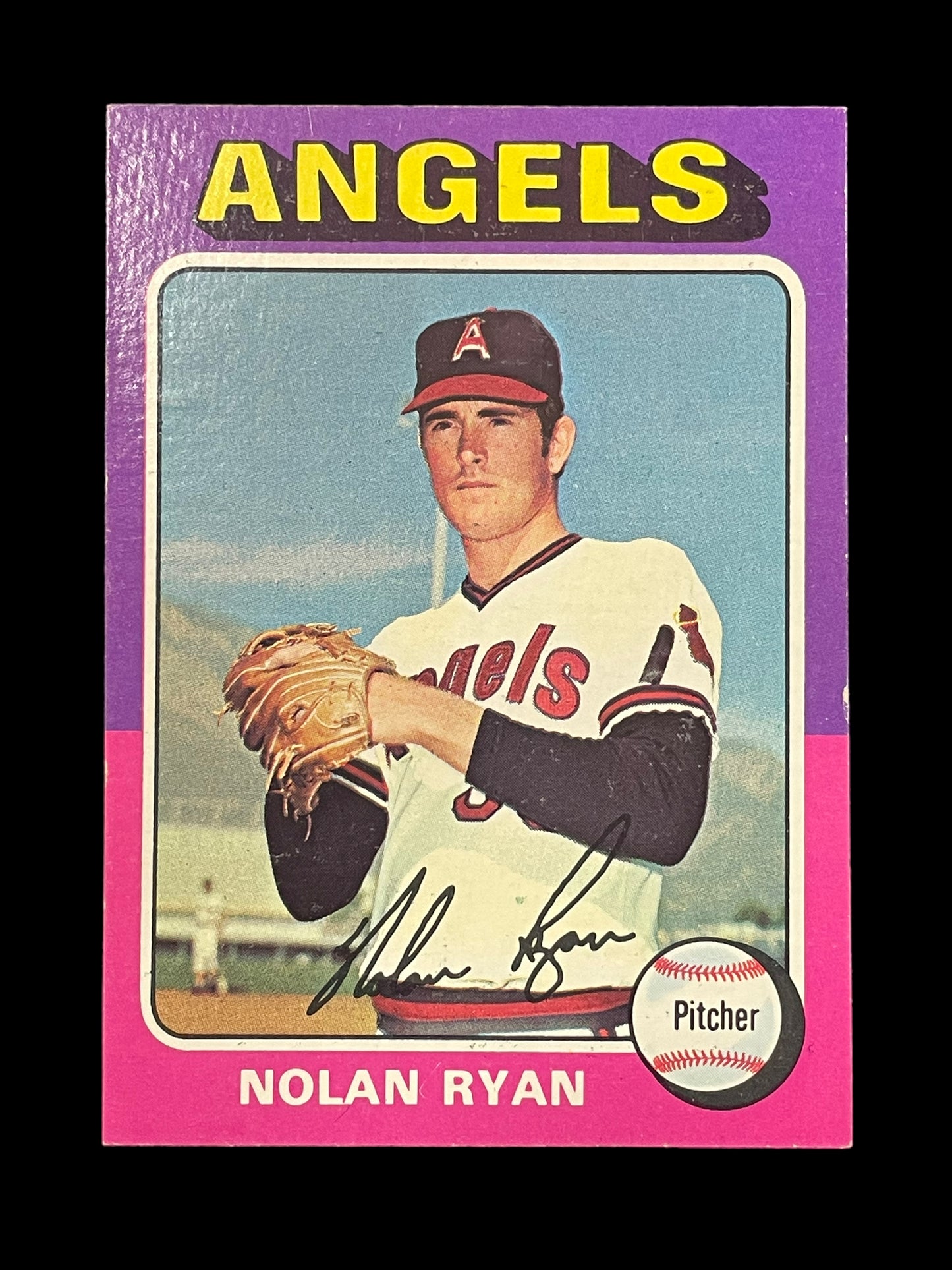 Nolan Ryan #500 1975 Topps Baseball Card