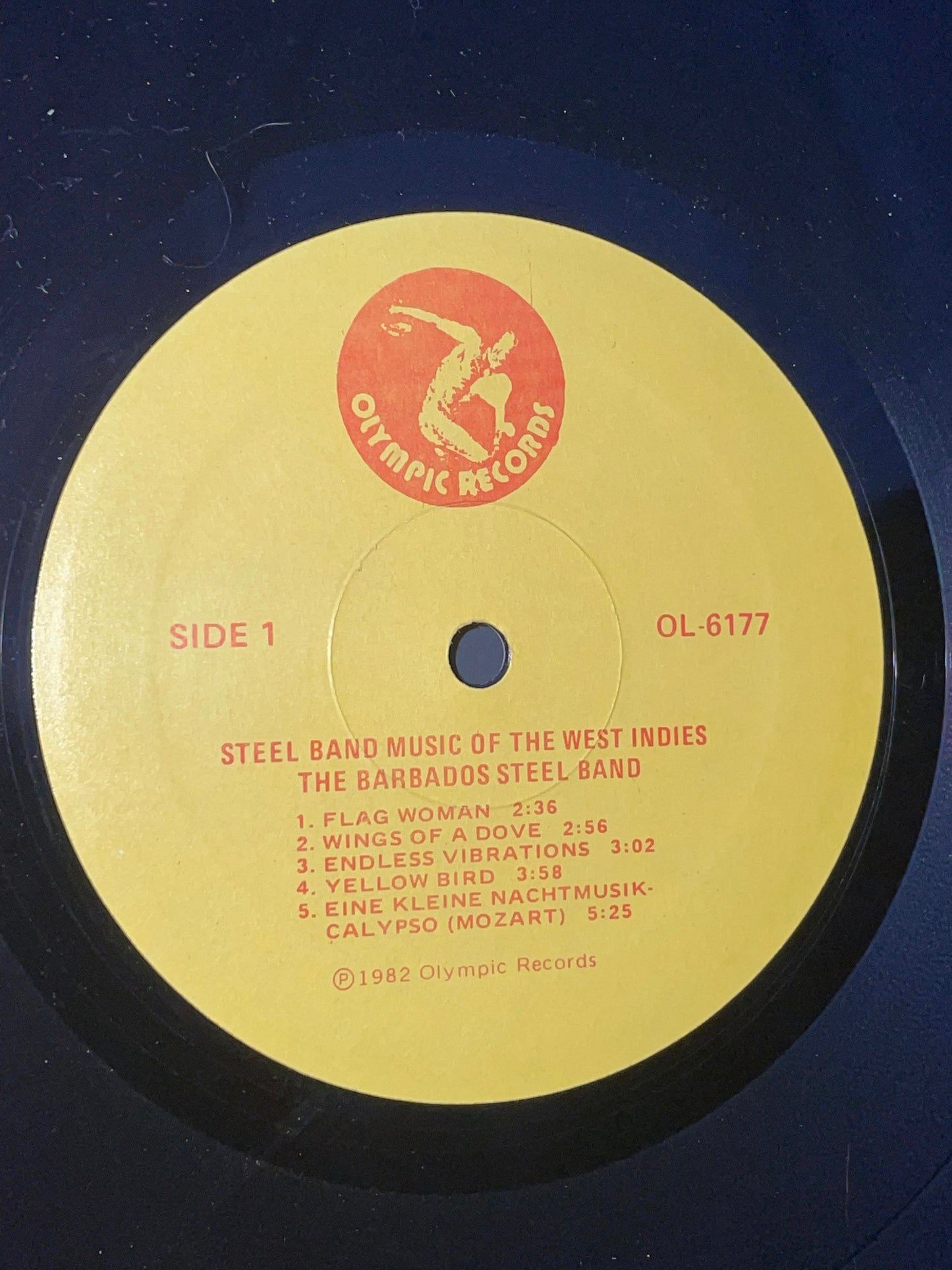 1964 Steel Band Music of the West Indies Vinyl Record by Barbados Steel Band