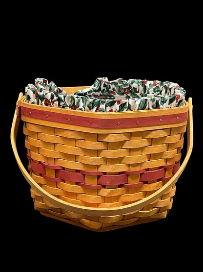 1997 Longaberger Christmas Collection Snowflake Basket