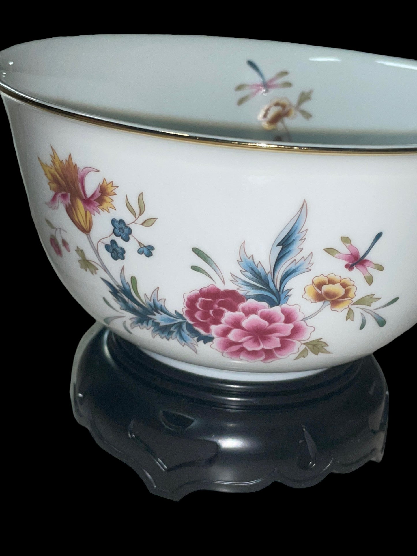 1981 Avon American Heirloom Collection Porcelain Bowl with Stand