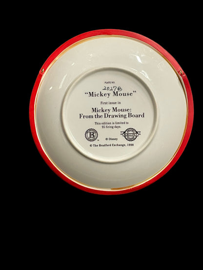 Mickey Mouse 1998 Plate by The Bradford Exchange