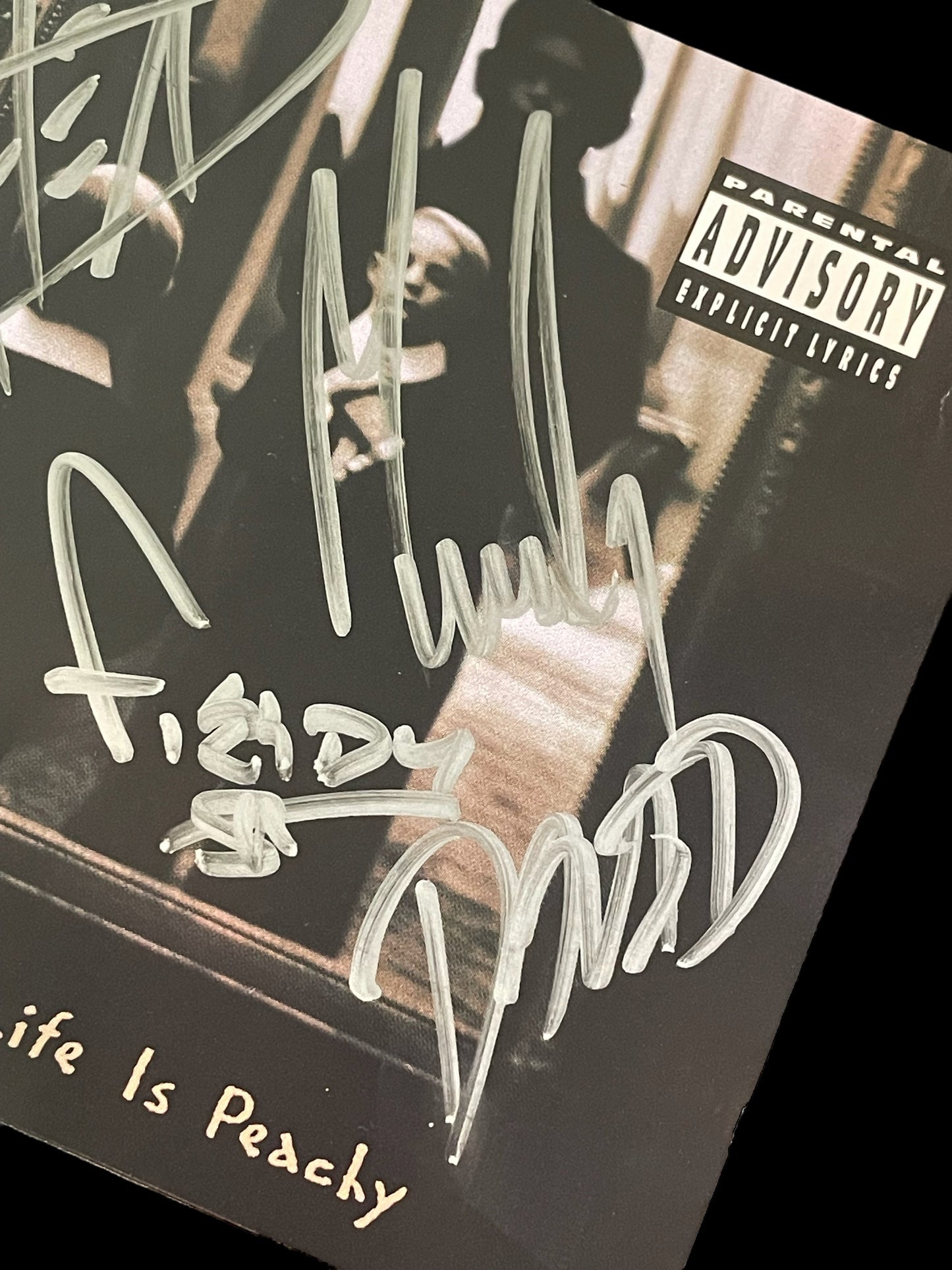 Autographed Korn "Life is Peachy" Album Booklet and CD