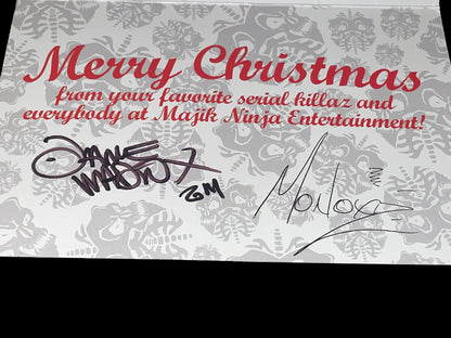 2014 Twiztid Christmas Autographed Card