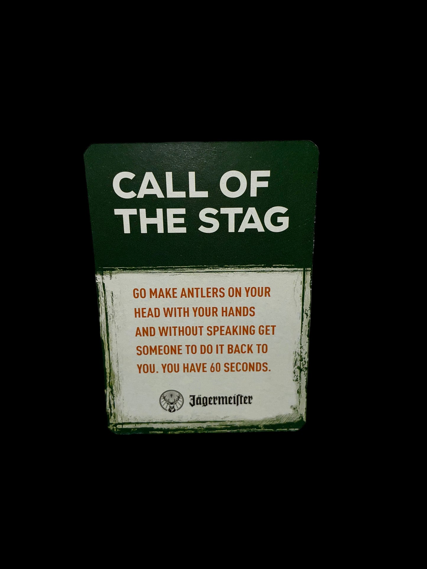 Jäegermeister Ice Breaker Card Game