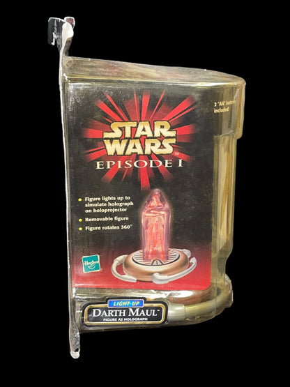 1999 Star Wars Episode I Darth Maul Light-Up Hologram Action Figure