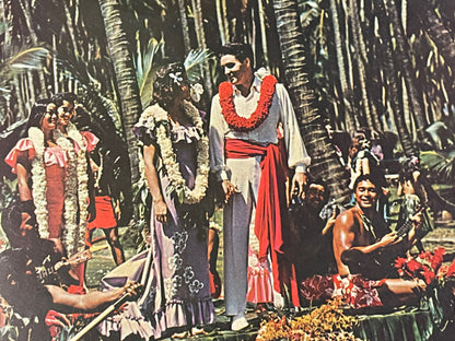 Elvis Postcard from the Coco Palms Resort Hotel in Hawaii