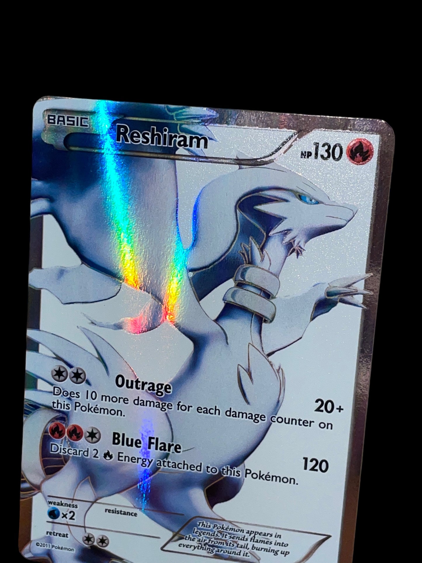 Reshiram 113/114 - Legendary Treasures Set (2013) - Holo Rare