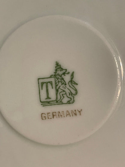 Vintage German Demitasse Teacup and Saucer