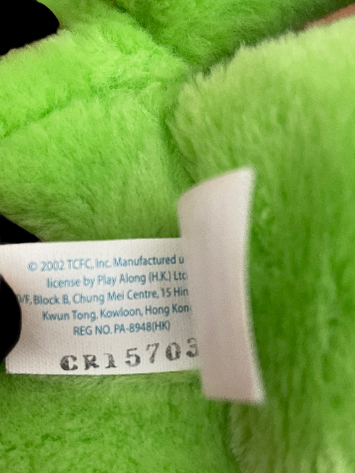 2002 Good Luck Care Bear Plush