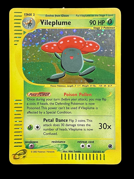 Vileplume #31 Pokemon Expedition Graded MINT 9