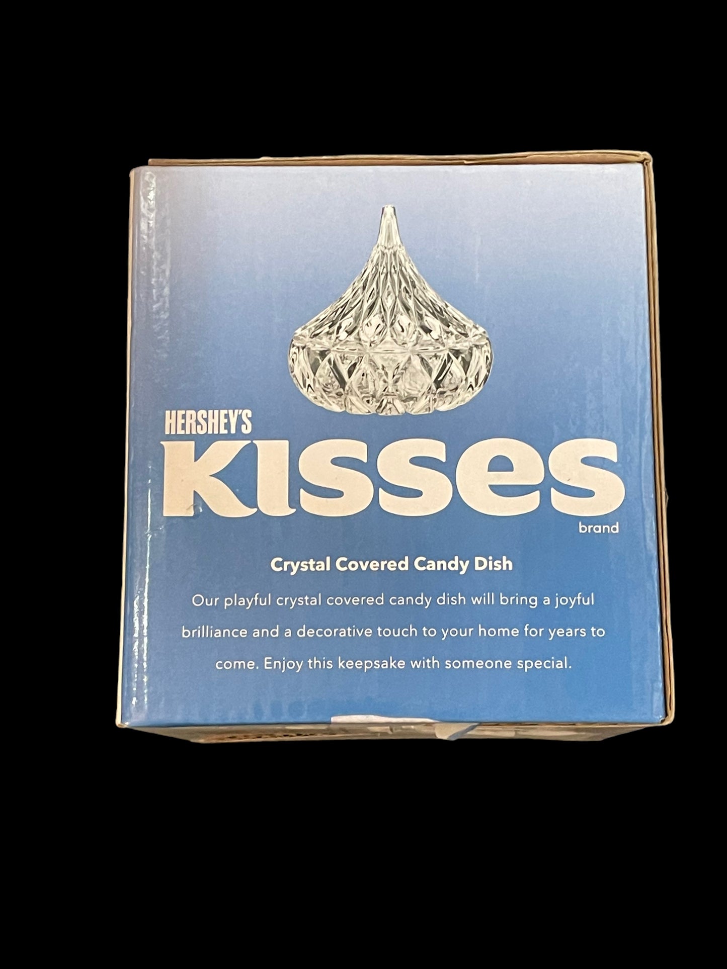 Hershey Kisses Crystal Covered Candy Dish: Sweet Delight in Sparkling Elegance