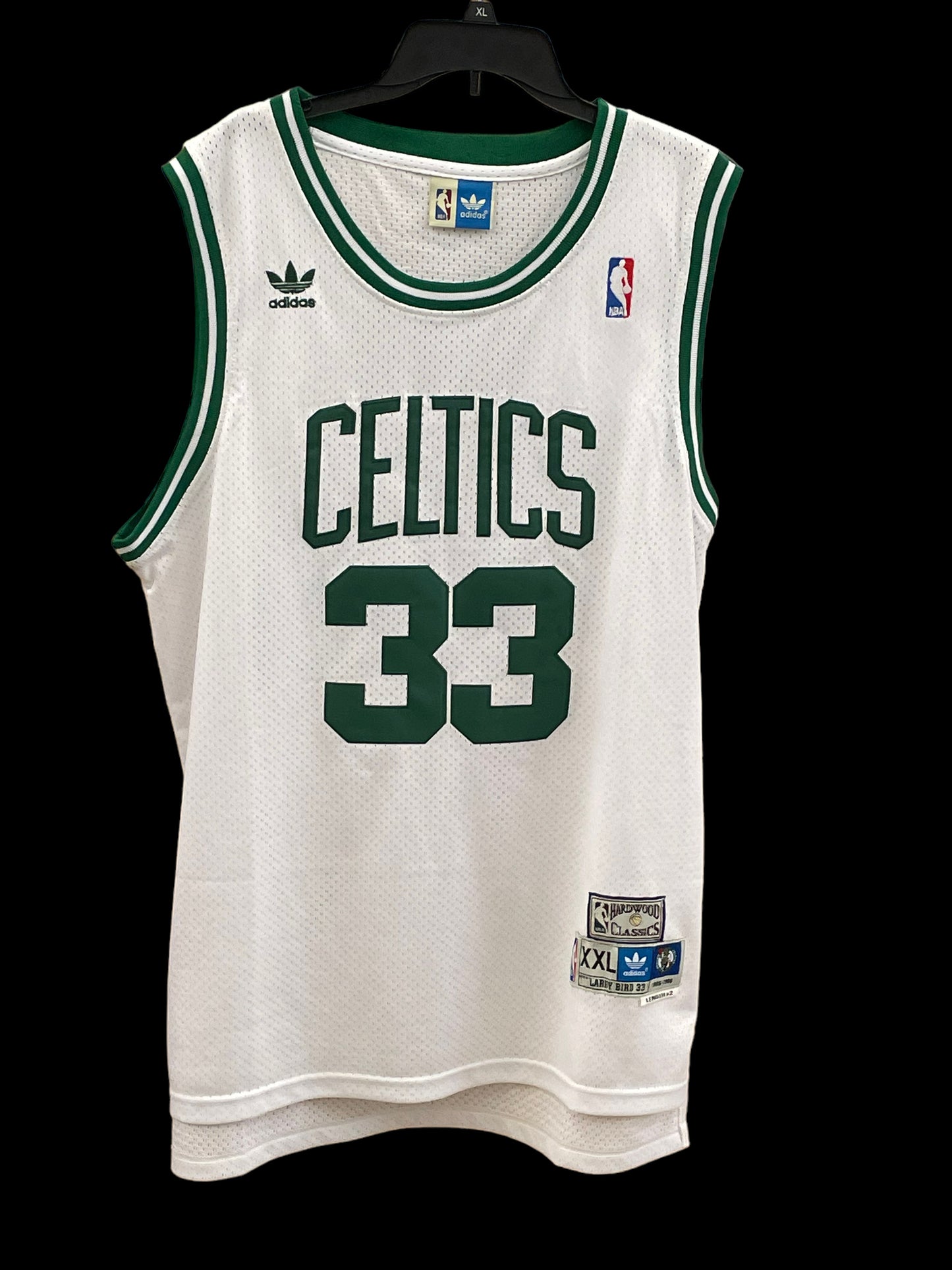 Larry Bird Adidas Hardwood Classic XXL Jersey