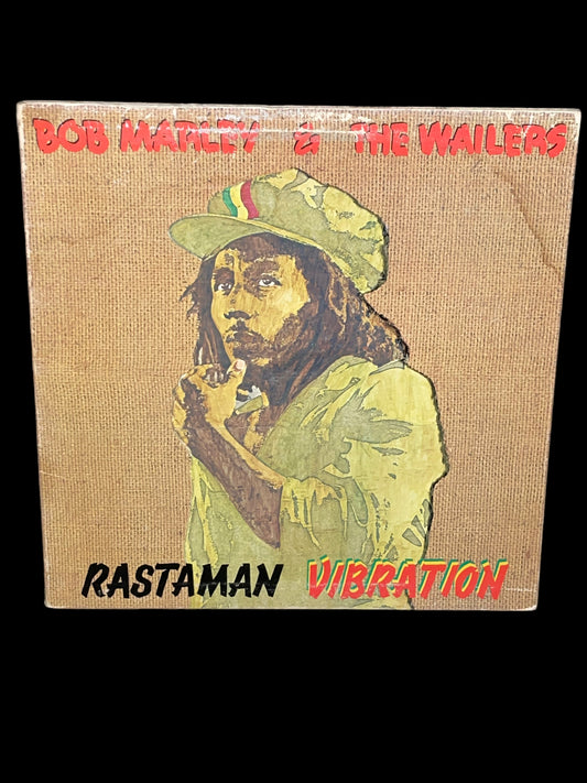 1976 Rastaman Vibrations Vinyl Record by Bob Marley & The Wailers