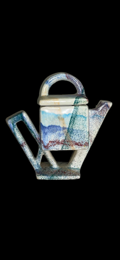 2003 Charles Nalle Modern Art Abstract Teapot