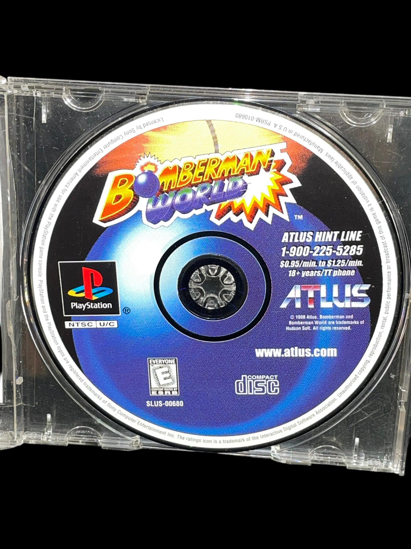 Bomberman World PS1 Game, 1998