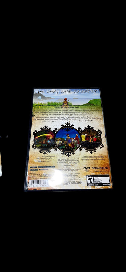 Vintage Playstation 2 Dragon Quest VIII Official Strategy and Game Disc