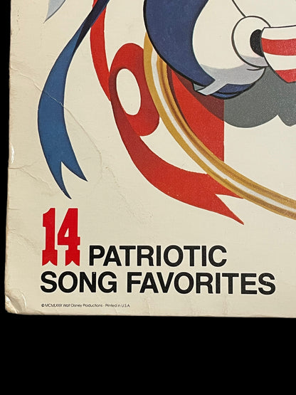 1980 Disney Yankee Doodle Mickey Vinyl Record