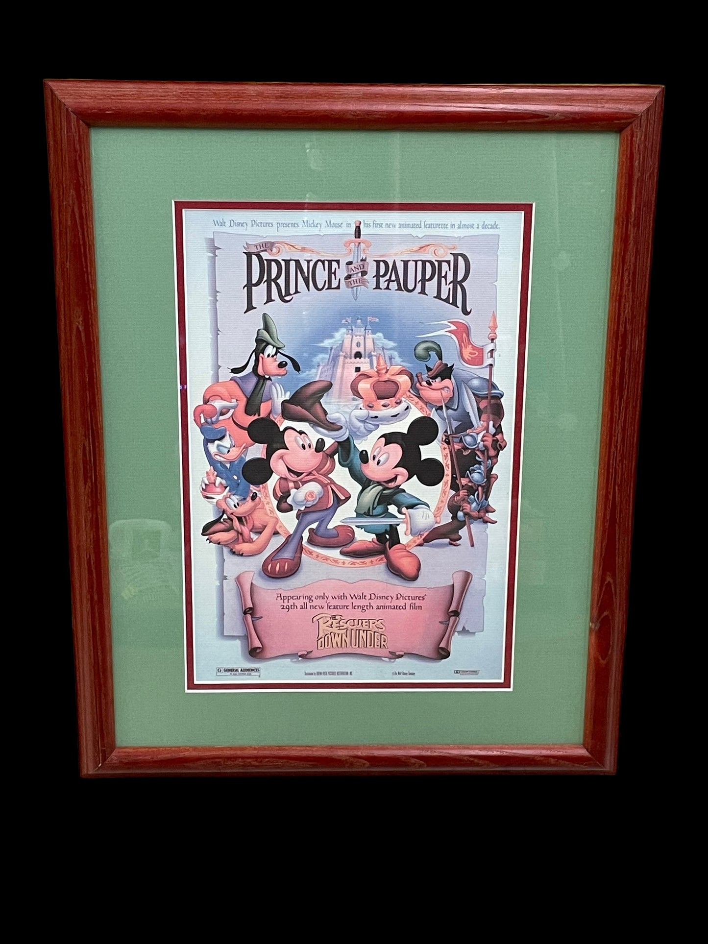 Framed Disney's The Prince and The Pauper