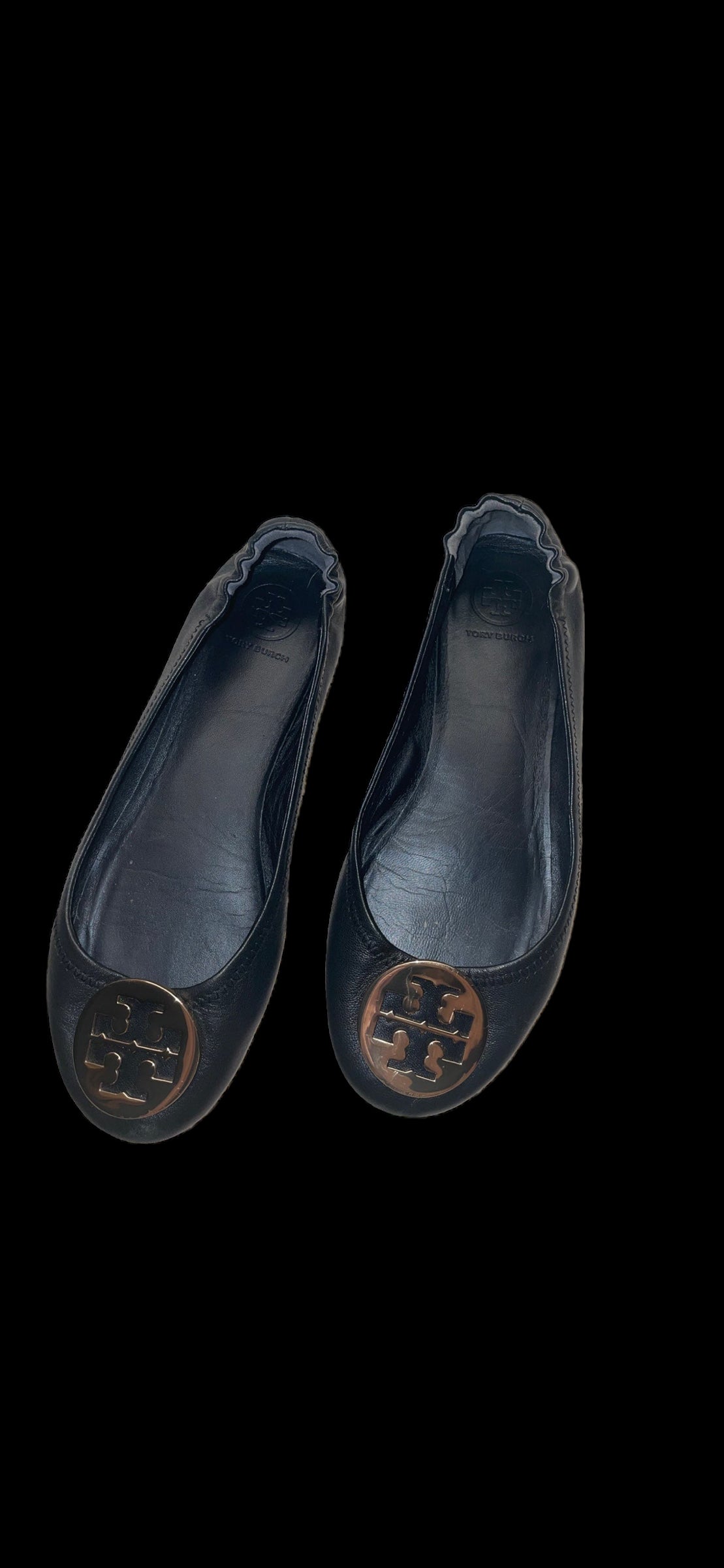 Tory Burch Minnie Travel Ballet Flat Size 7.5