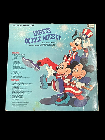 1980 Disney Yankee Doodle Mickey Vinyl Record