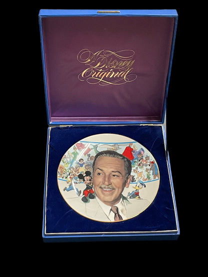 85th Anniversary of the Birth of Walt Elias Disney Plate