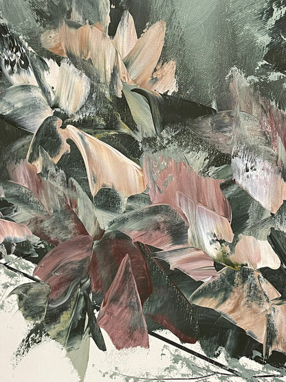 Flowers Painting on Canvas