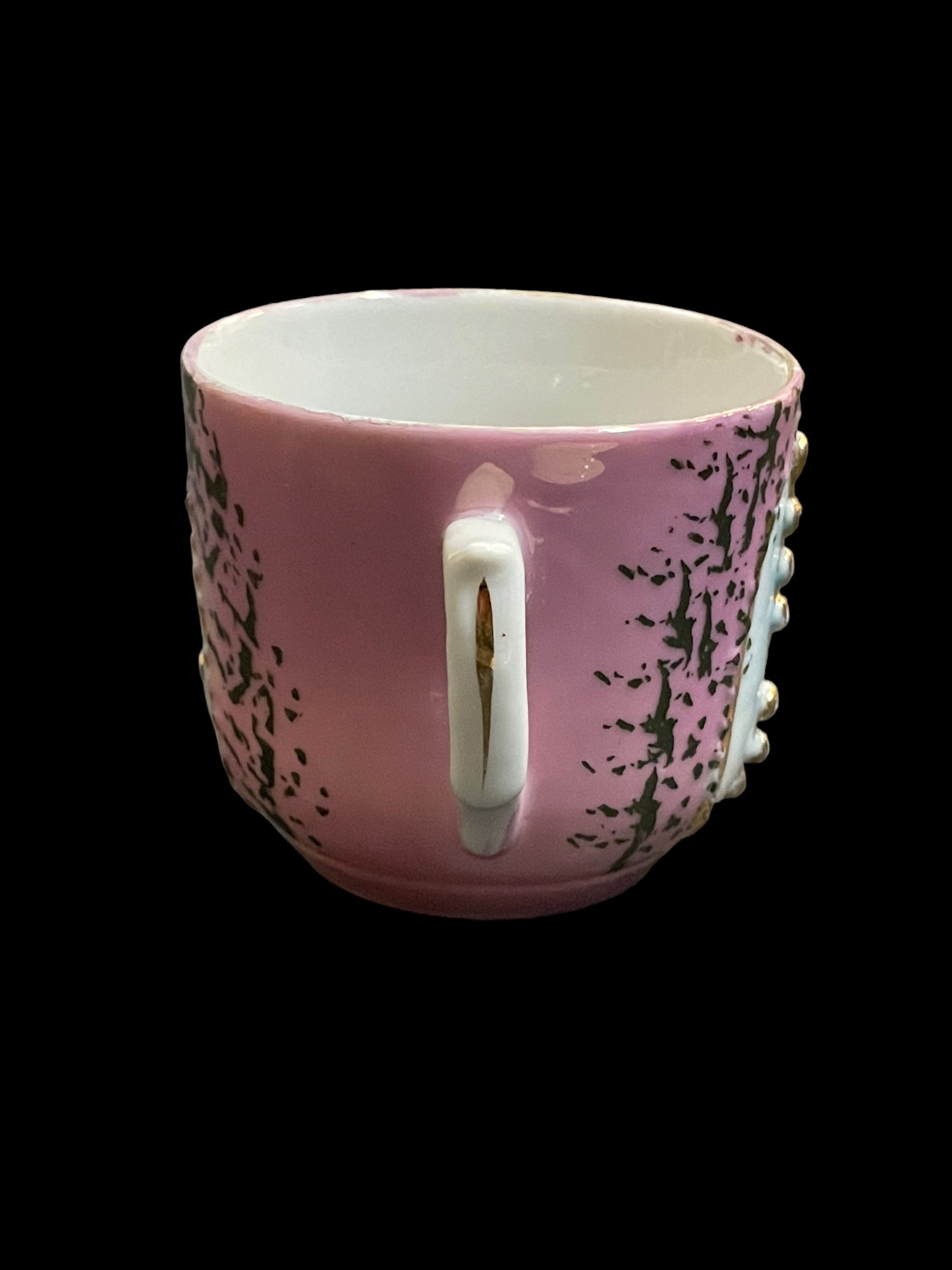 Pink Cup and Saucer Set