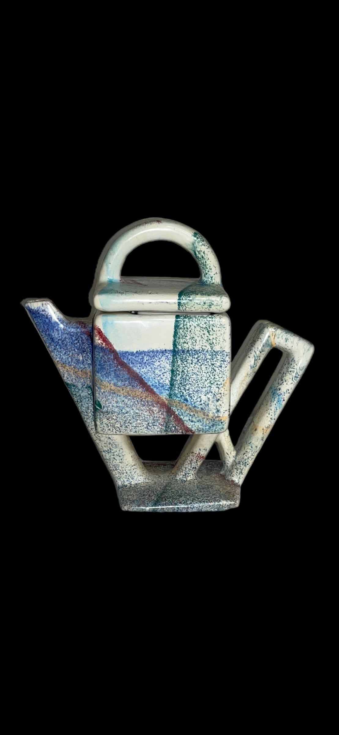 2003 Charles Nalle Modern Art Abstract Teapot