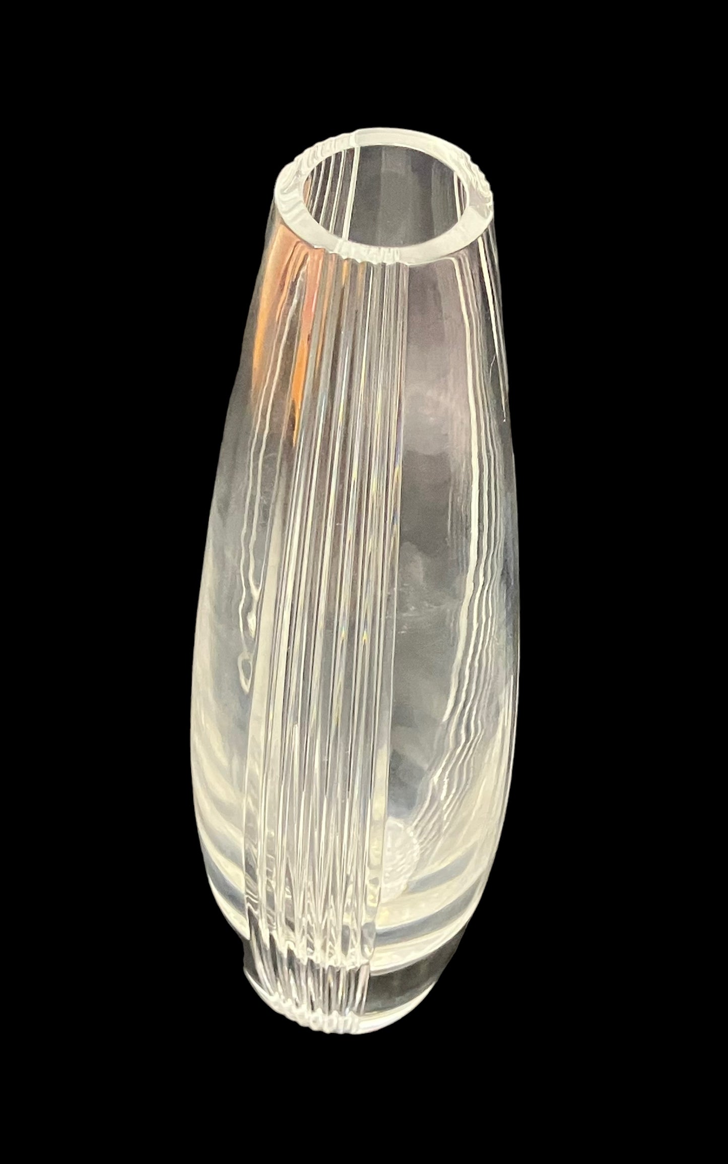 Vintage Lenox 8" Triumph Collection Lead Crystal Bud Vase