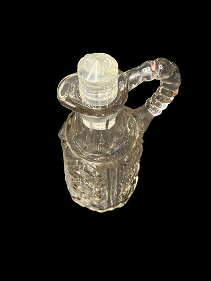 Crystal Oil or Vinegar Cruet