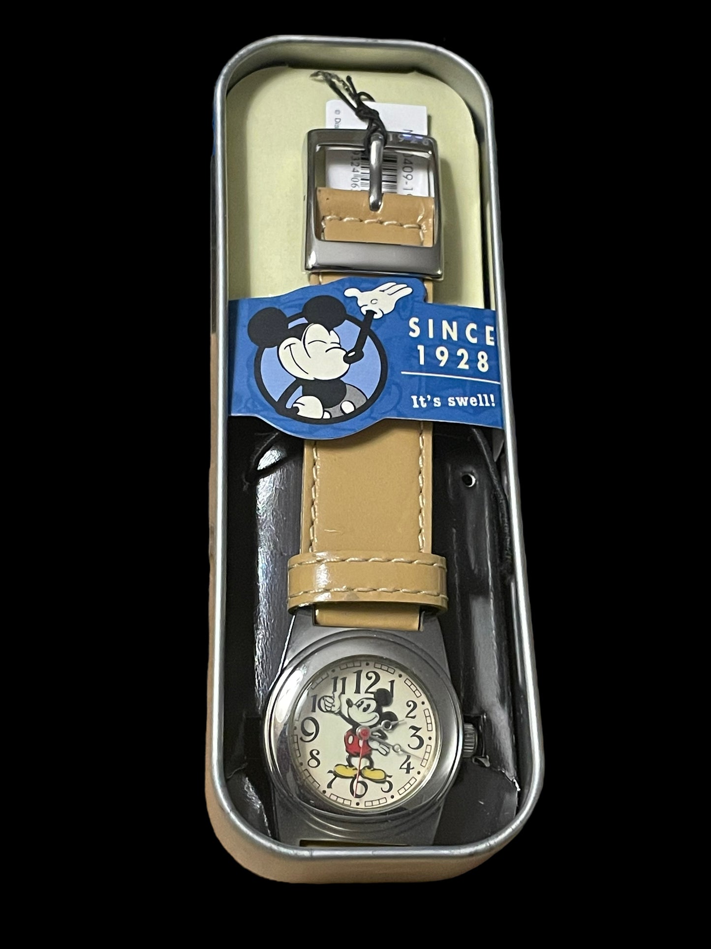 Vintage-Style Mickey Mouse Watch New