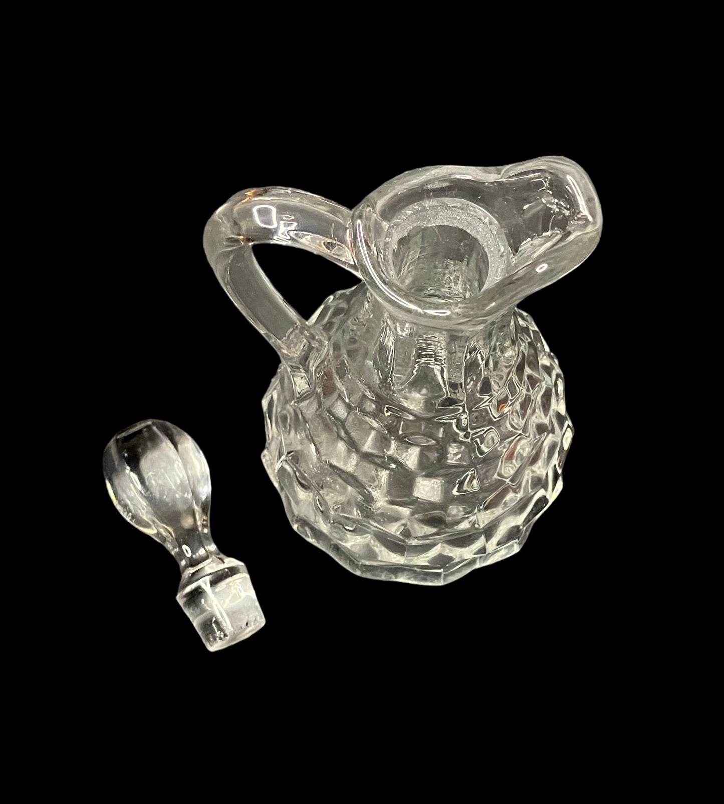 Crystal Oil or Vinegar Cruet