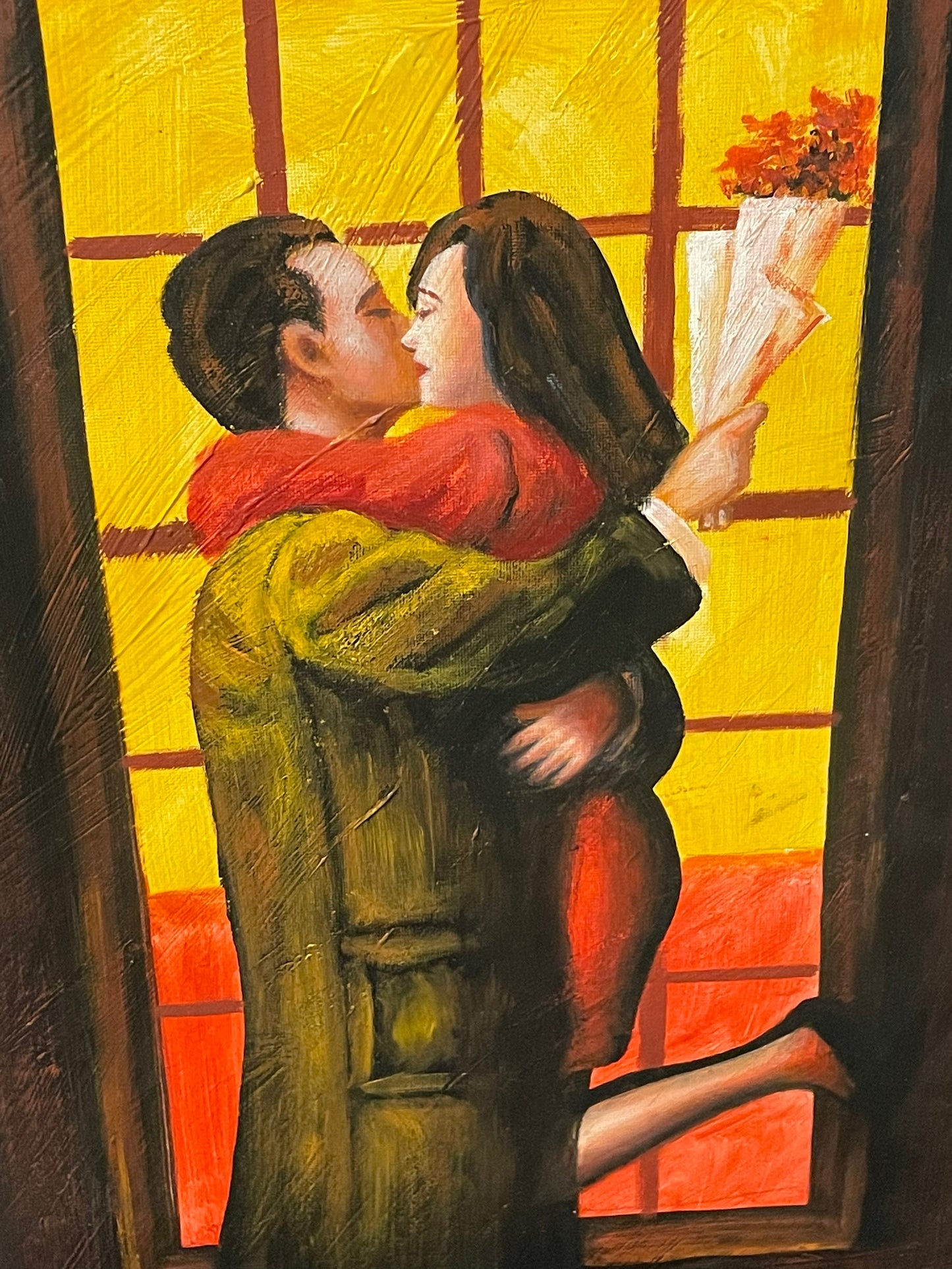 Embrace of Love Painting by M. Harold