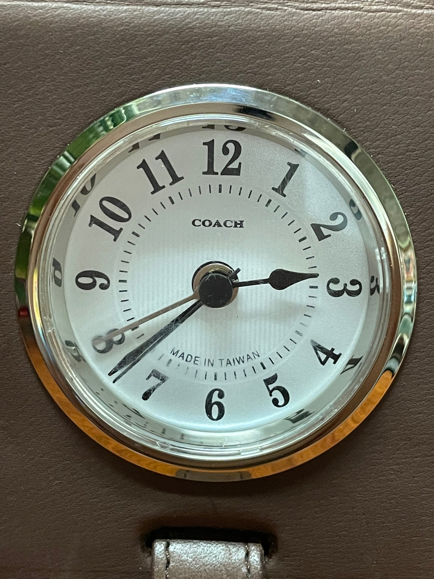 Coach Travel Clock: Timeless Elegance by a Luxury Brand