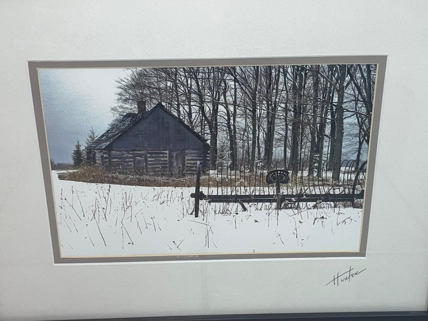 2008 Homestead Framed Photograph by David F. Hunter