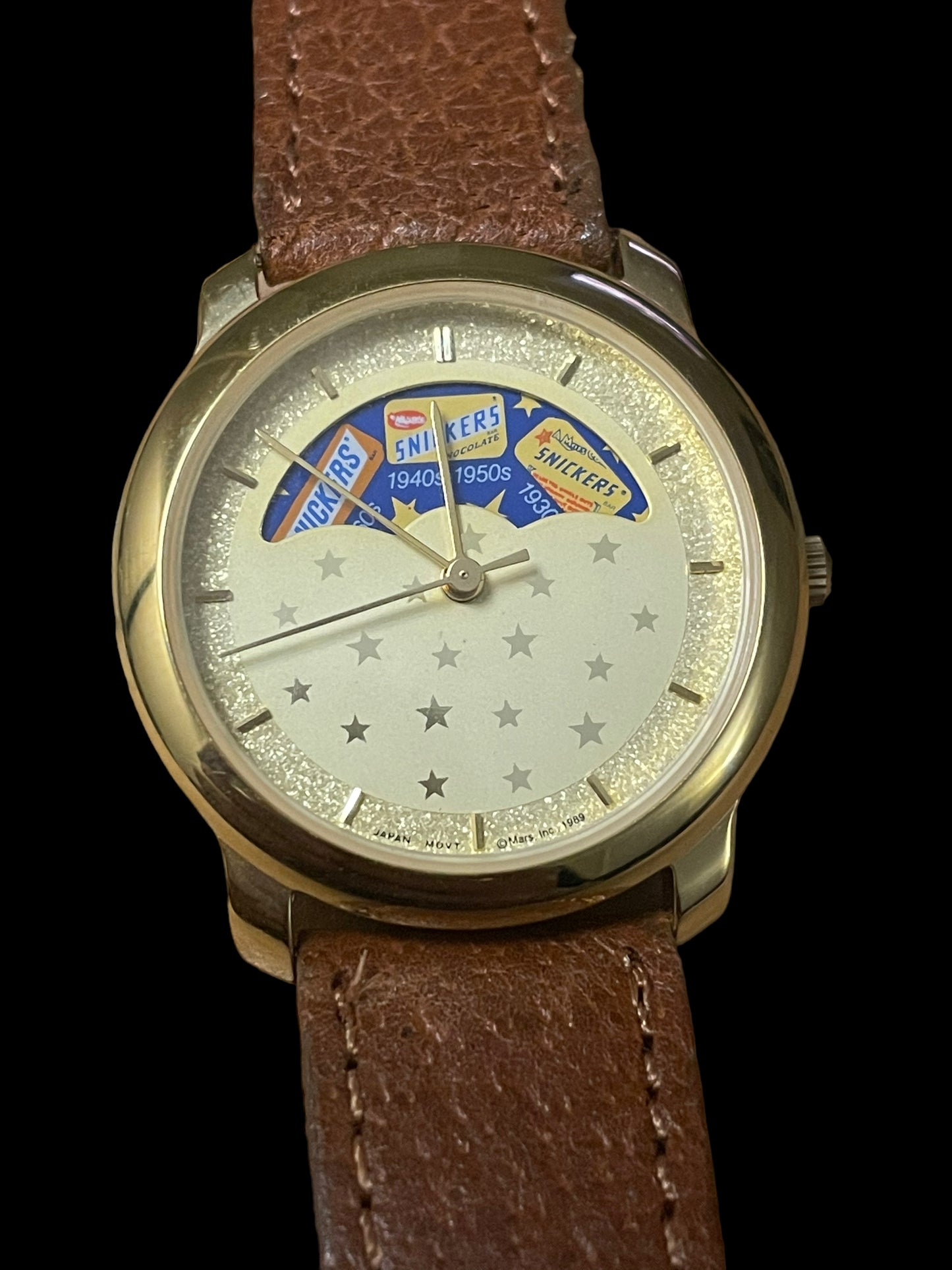 1989 Snickers Moonphase Watch: A Celestial Candy Collectible