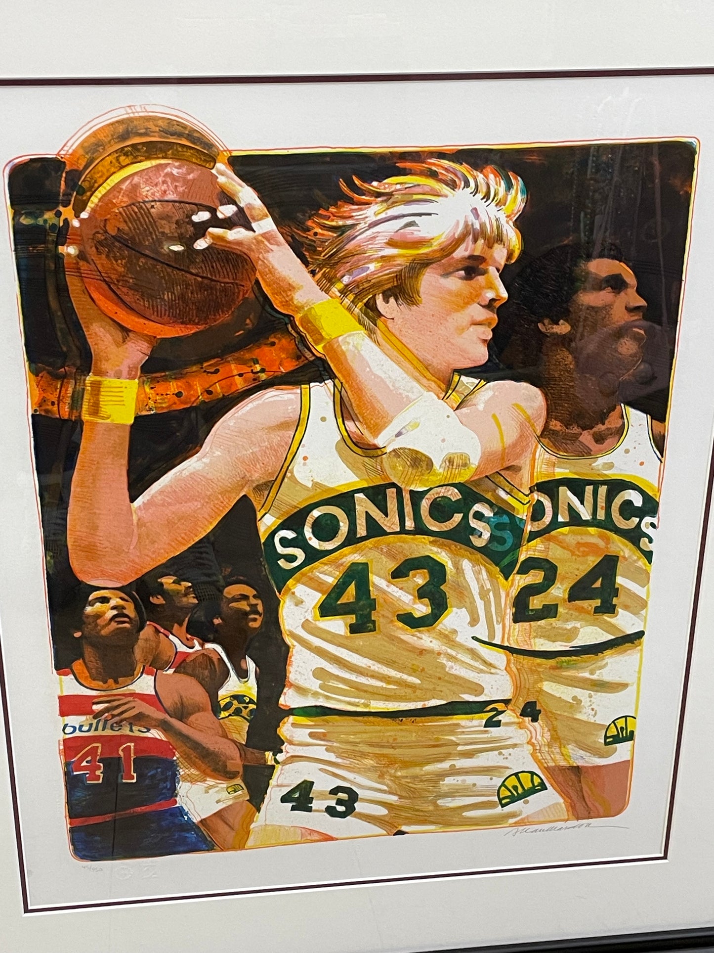 Allan Mardon Sonics Serigraph