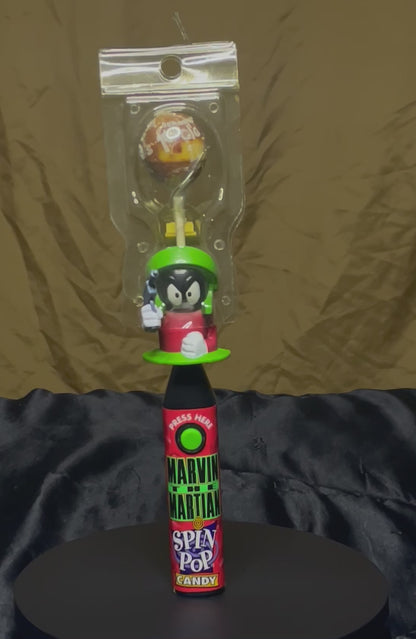 1996 Marvin The Martian Spin Pop Candy