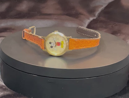 1990s Lorus Walt Disney Mickey Mouse Quartz Watch